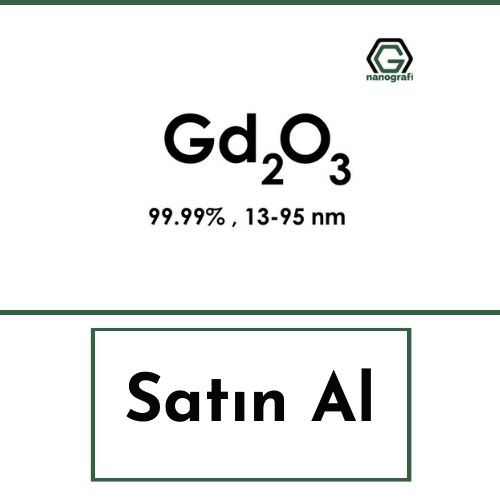 Gadolinium Oxide (Gd2O3) Nanopartikülünü Satın Alın